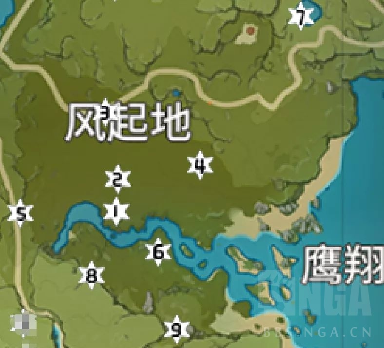 原神风神瞳有多少个_原神风神瞳详细位置攻略